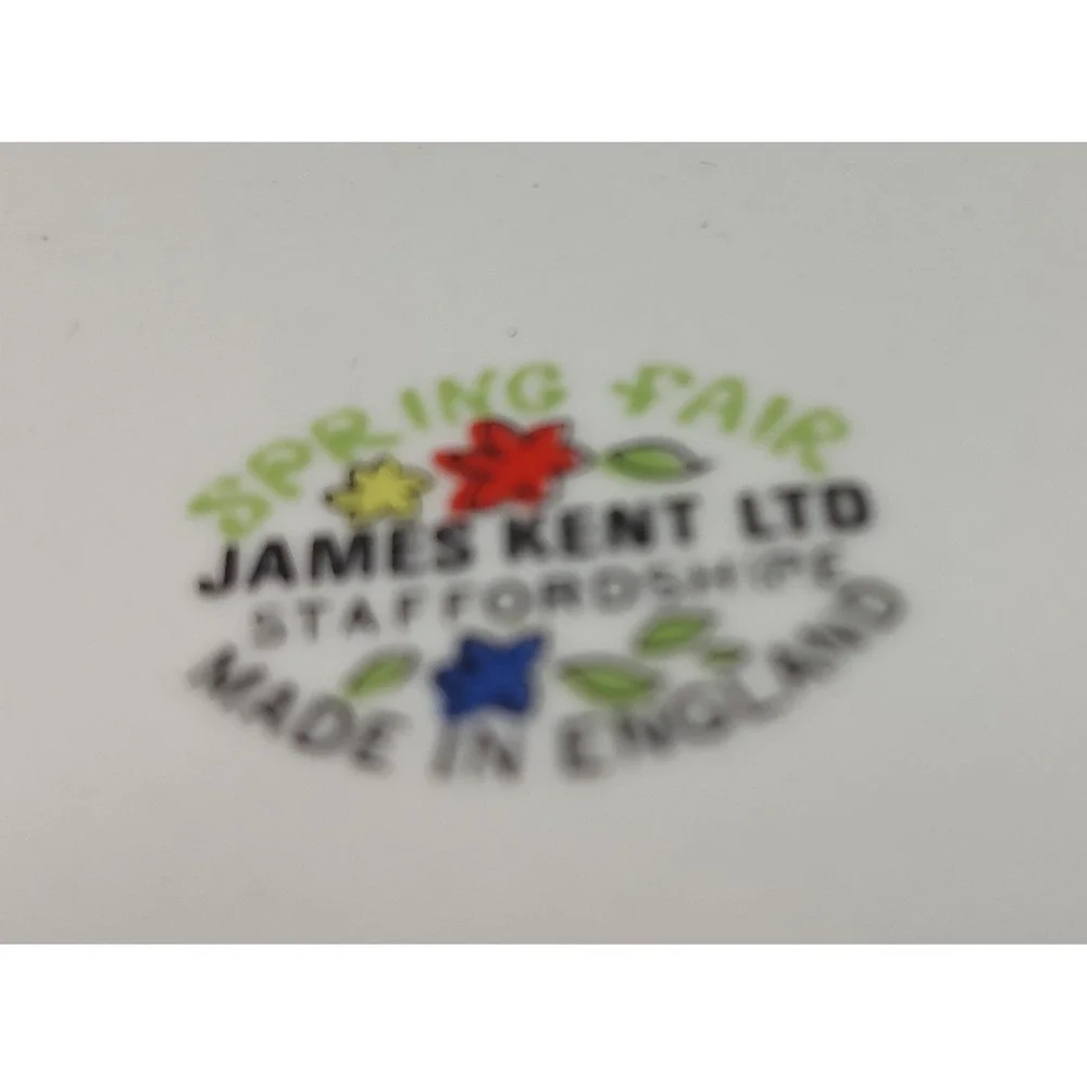 Vintage James Kent Ltd Tray Spring Fair Staffordshire England‎ Scalloped Edges